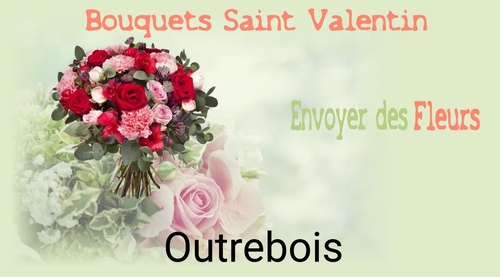 Roses de Saint-Valentin livrées à Outrebois